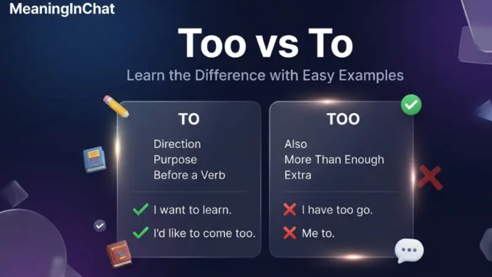 Too vs To