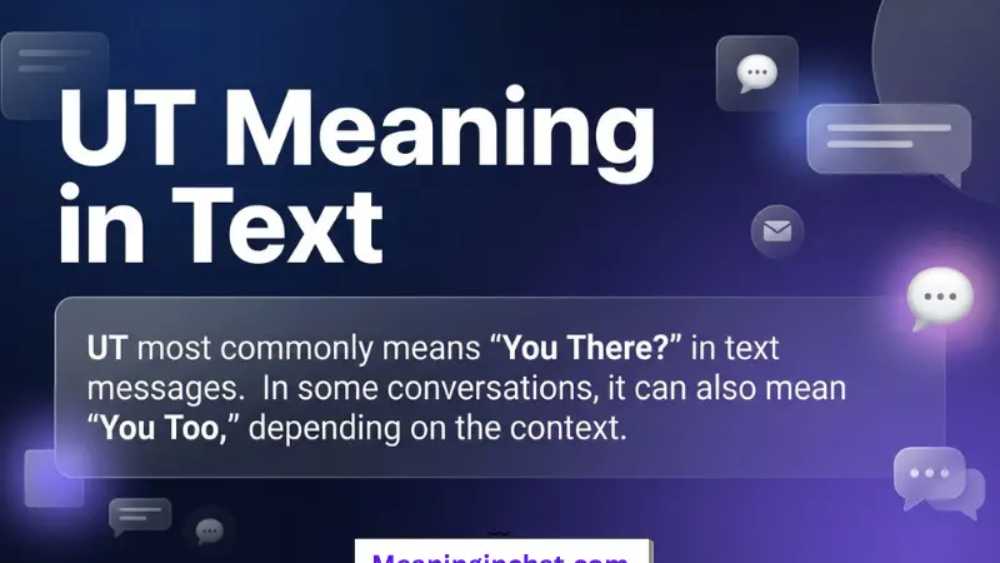 UT Meaning in Text