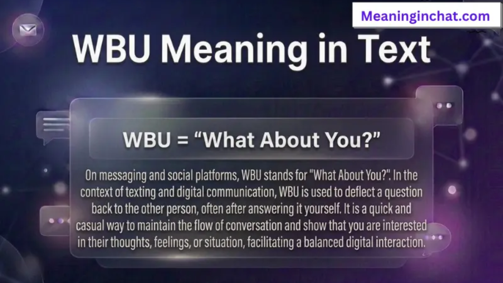 WBU Meaning in Text