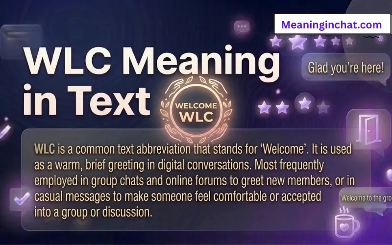 WLC Meaning in Text
