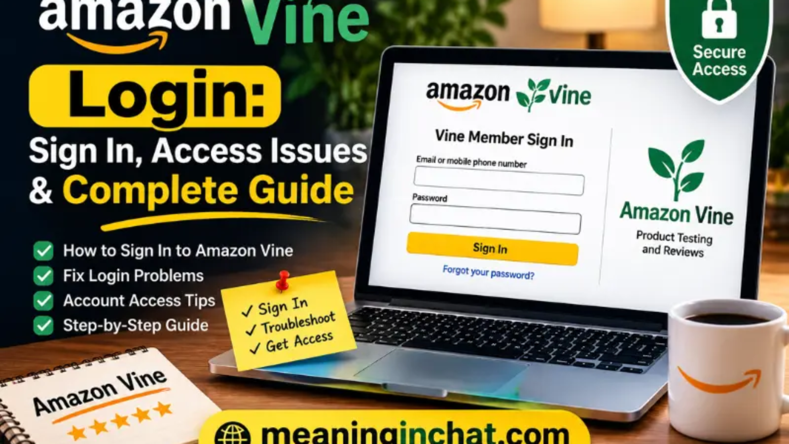 Amazon Vine Login