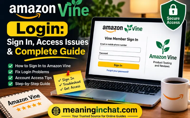 Amazon Vine Login