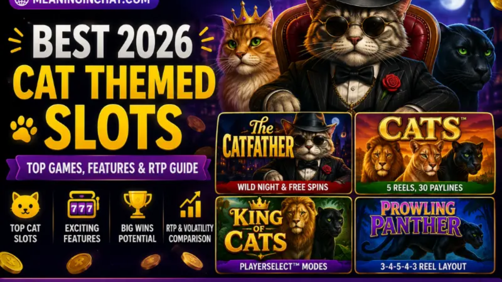 Best Cat-Themed Slots 2026