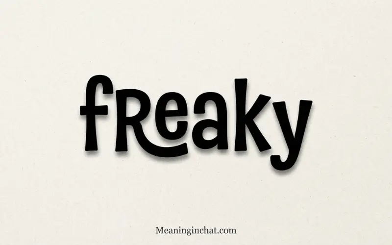 Freaky Font