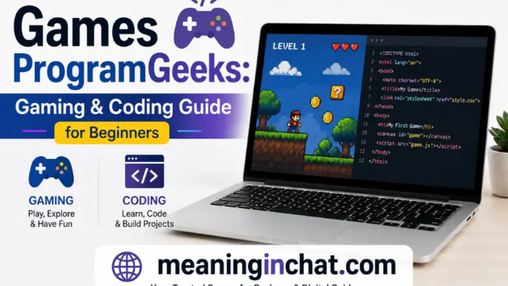 Games ProgramGeeks