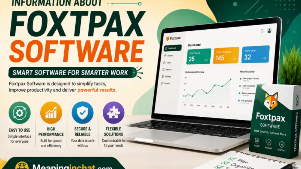 Information About Foxtpax Software