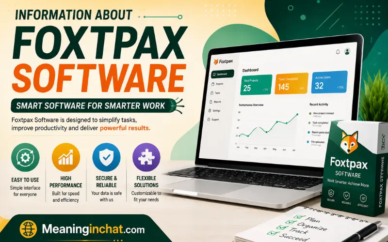 Information About Foxtpax Software