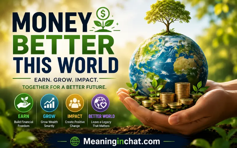 Money BetterThisWorld