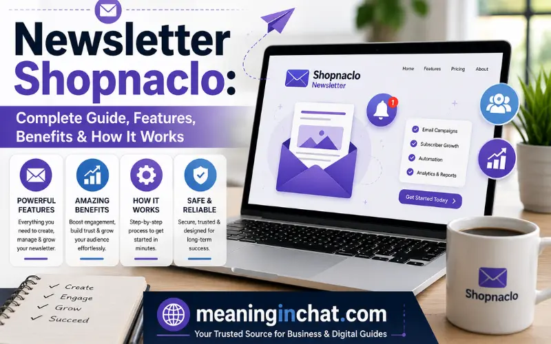 Newsletter Shopnaclo