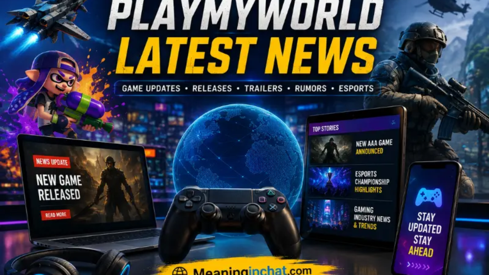 PlayMyWorld Latest News