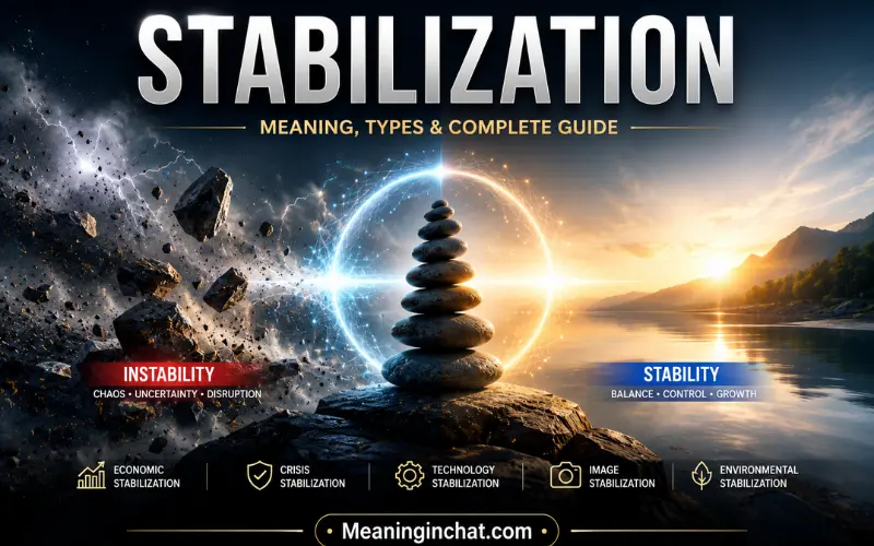 Stabilization