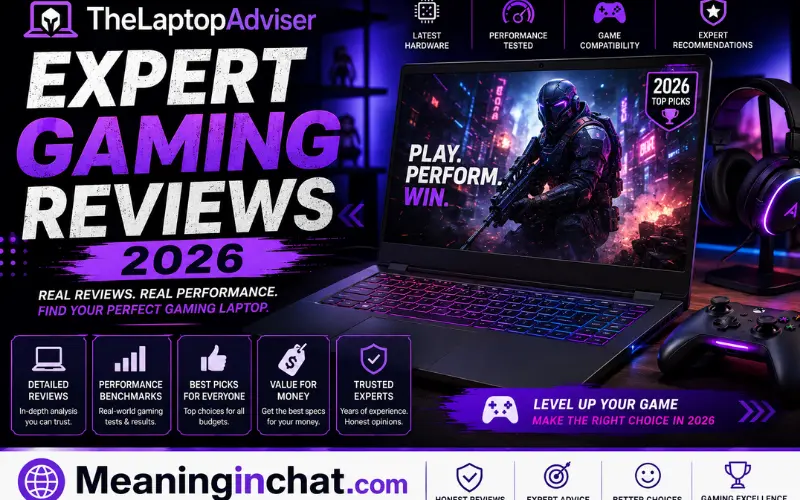 TheLaptopAdviser Expert Gaming Reviews 2026