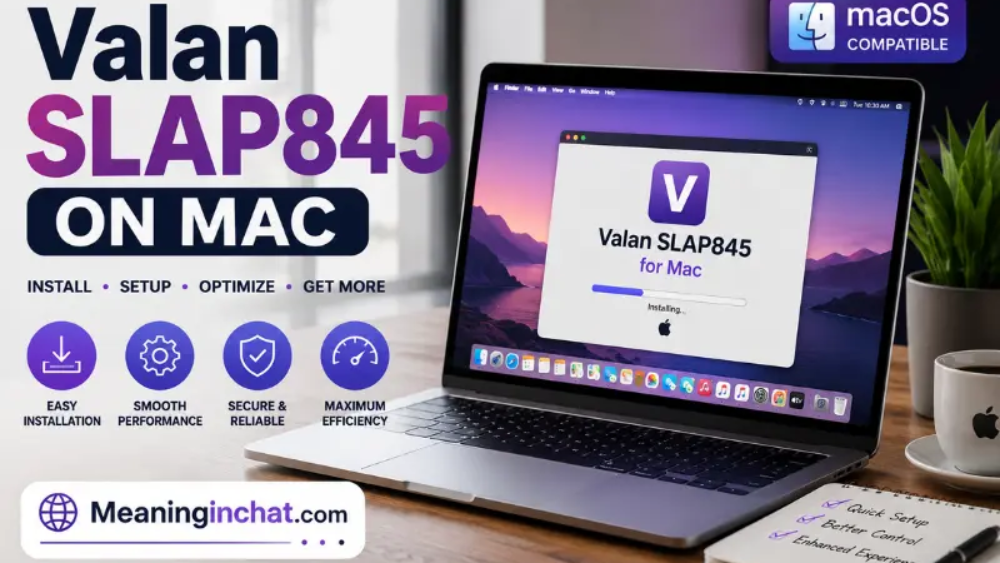 Valan SLAP845 on Mac