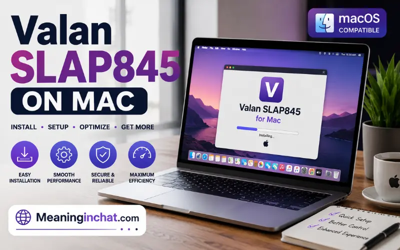 Valan SLAP845 on Mac