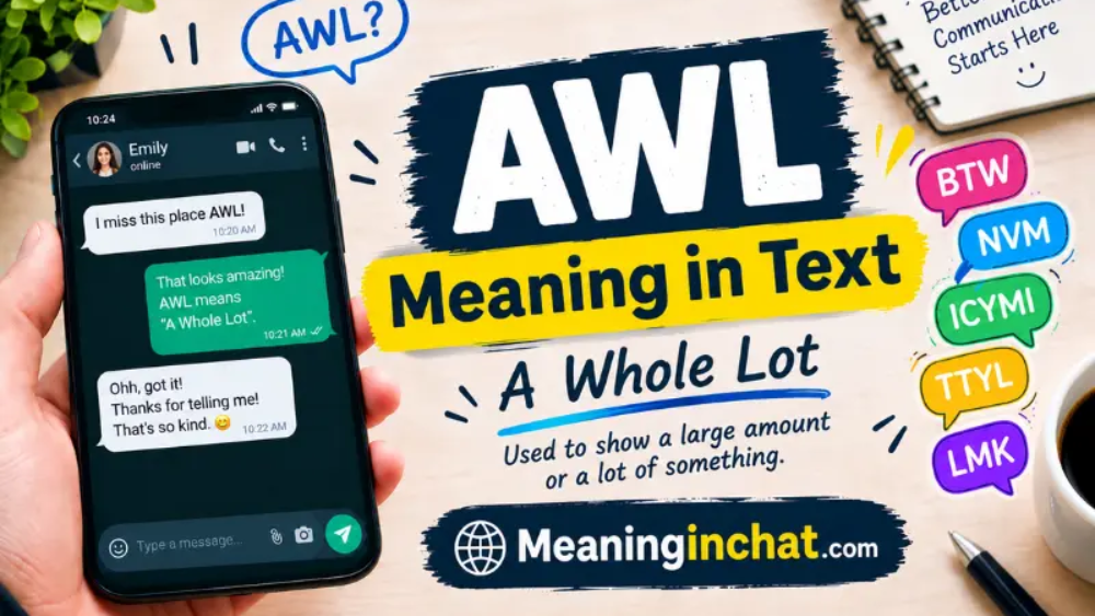AWL Meaning in Text