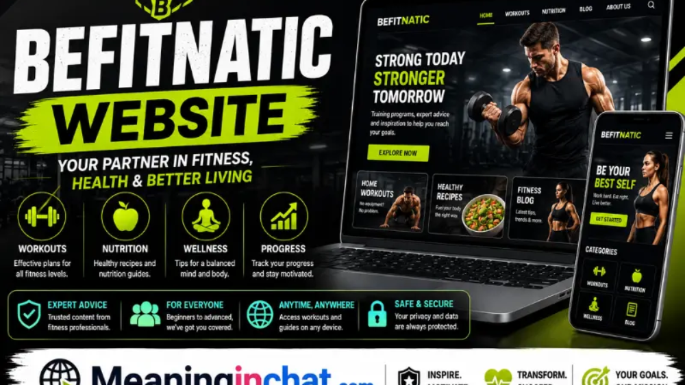 Befitnatic Website