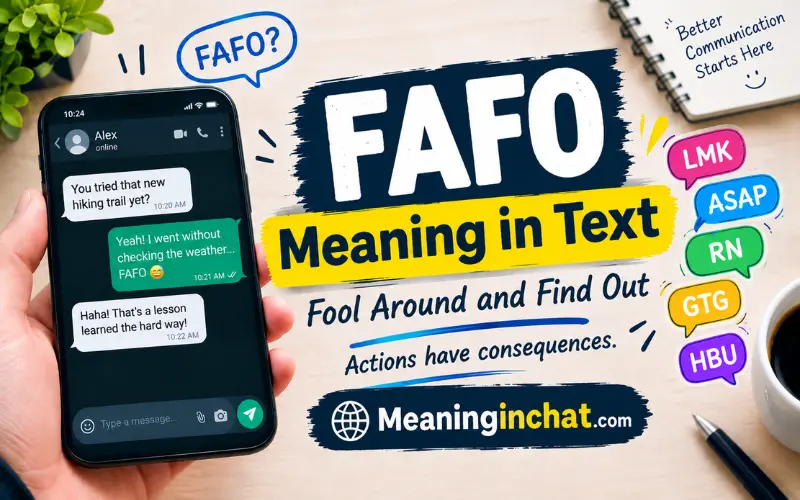 FAFO Meaning in Text