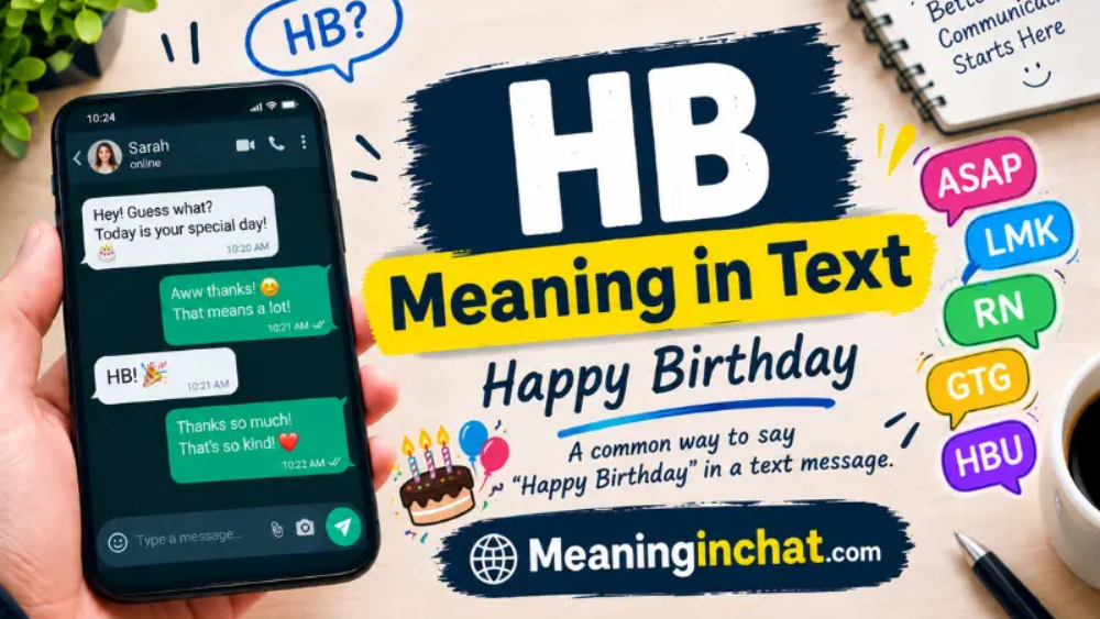 HB Meaning in Text