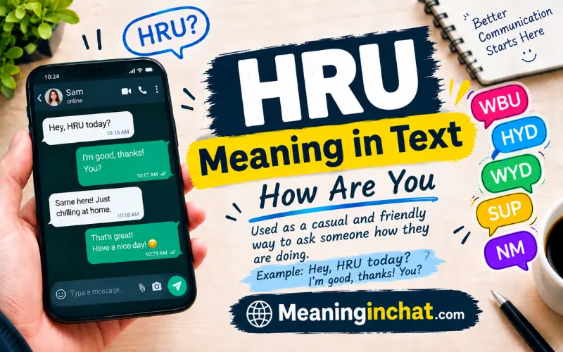 HRU Meaning in Text