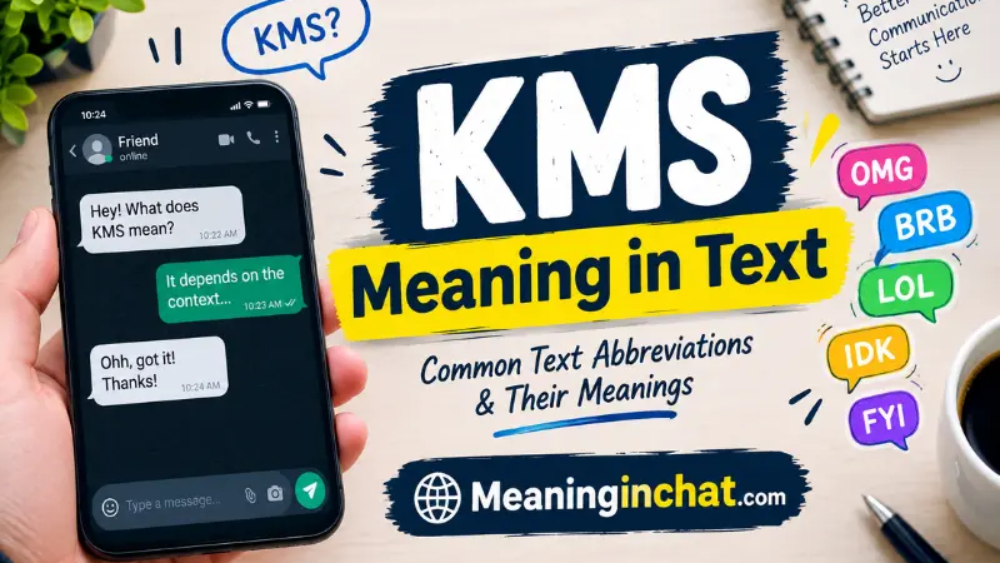 KMS Meaning in Text