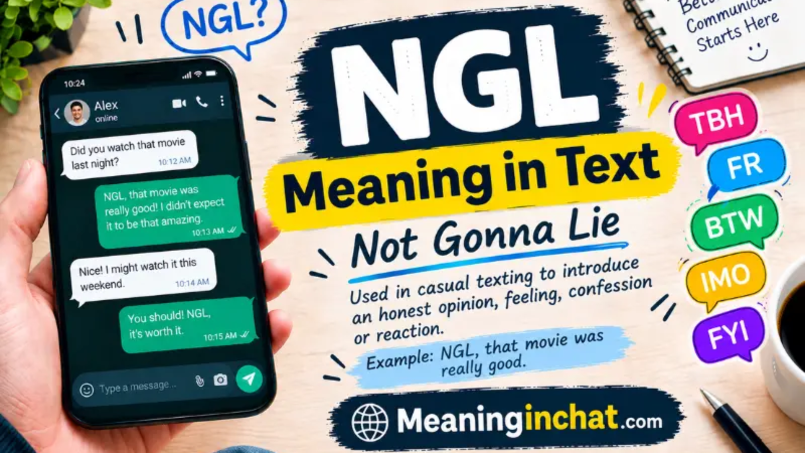 NGL Meaning in Text