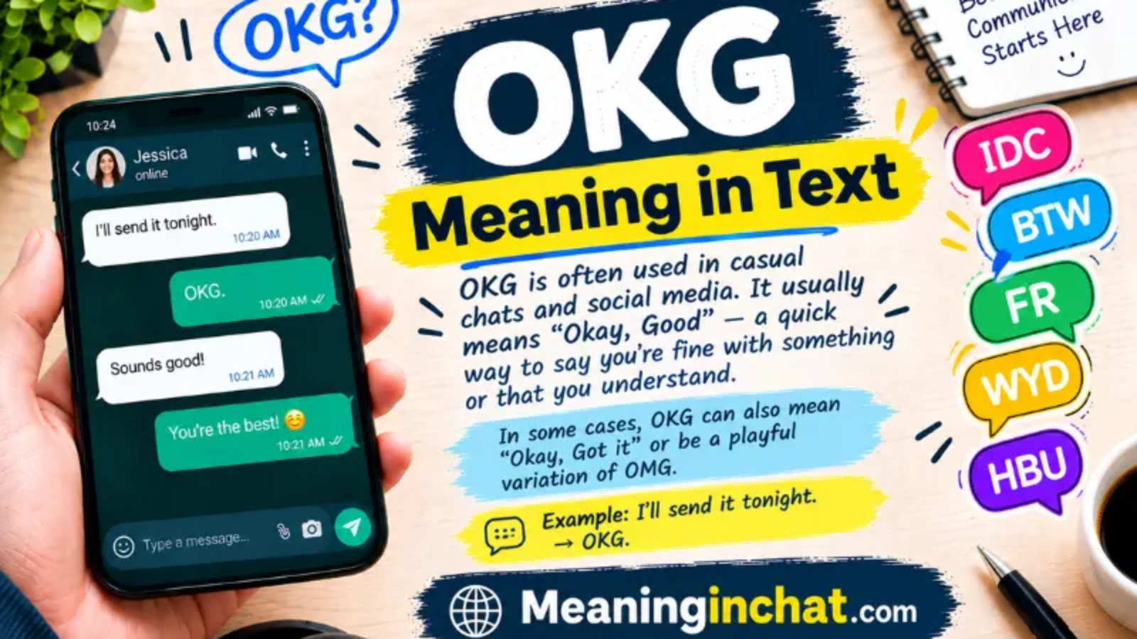 OKG Meaning in Text