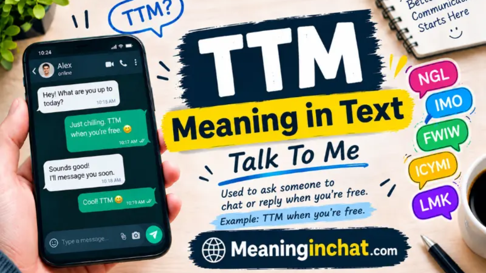 TTM Meaning in Text