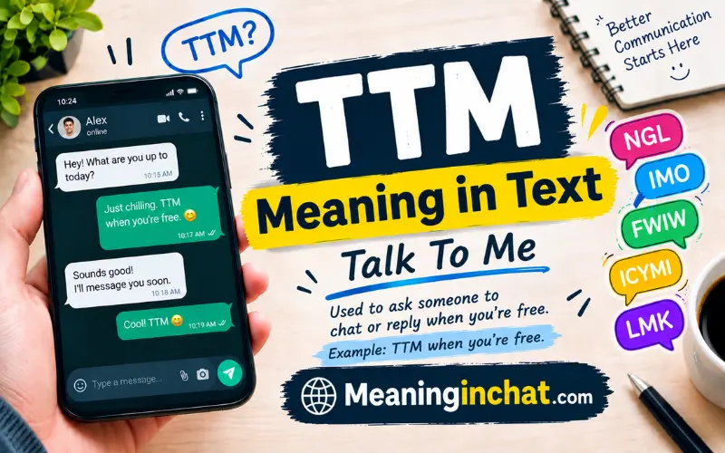 TTM Meaning in Text